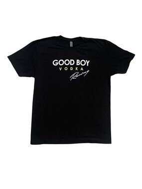 Good Boy Vodka Porsche Racing Black T Shirt